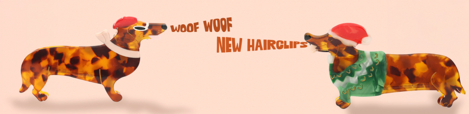 Woof... Woof... L'accessoire parfait pour les cheveux pendant les fêtes ! Woof... Woof... L'accessoire parfait pour les cheveux pendant les fêtes !
