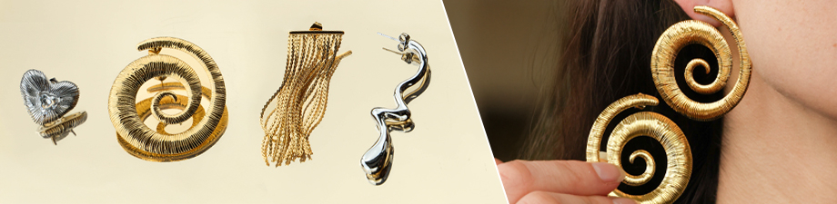 Découvrez nos boucles d’oreilles en acier inoxydable Découvrez nos boucles d’oreilles en acier inoxydable