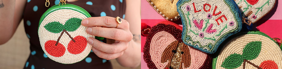 Nouvelle collection porte-monnaie en perles Nouvelle collection porte-monnaie en perles